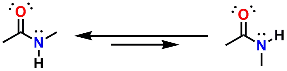 Figure 5: Equilibrium Conformations of N-Methylacetamide